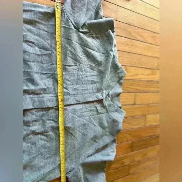 Anthony Richard’s Chore Sweater Cardigan Jacket Women’s Size Large Basic Gray - Picture 3 of 5